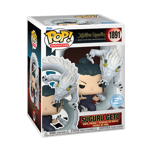 Jujutsu Kaisen - Suguru Geto w/Rainbow Dragon Pop! Vinyl Premium - Gametraders Modbury Heights