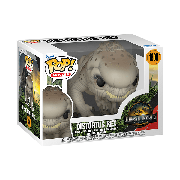 Jurassic World (2025) - Distortus Rex Pop! Vinyl - Gametraders Modbury Heights