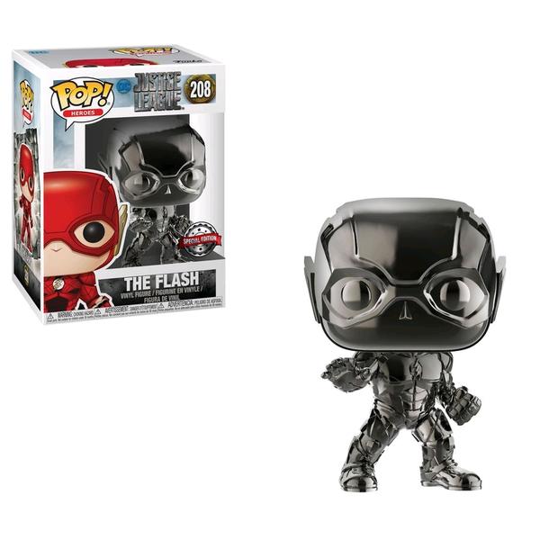 Justice League Movie - Flash (Hematite) Chrome Pop! Vinyl - Gametraders Modbury Heights