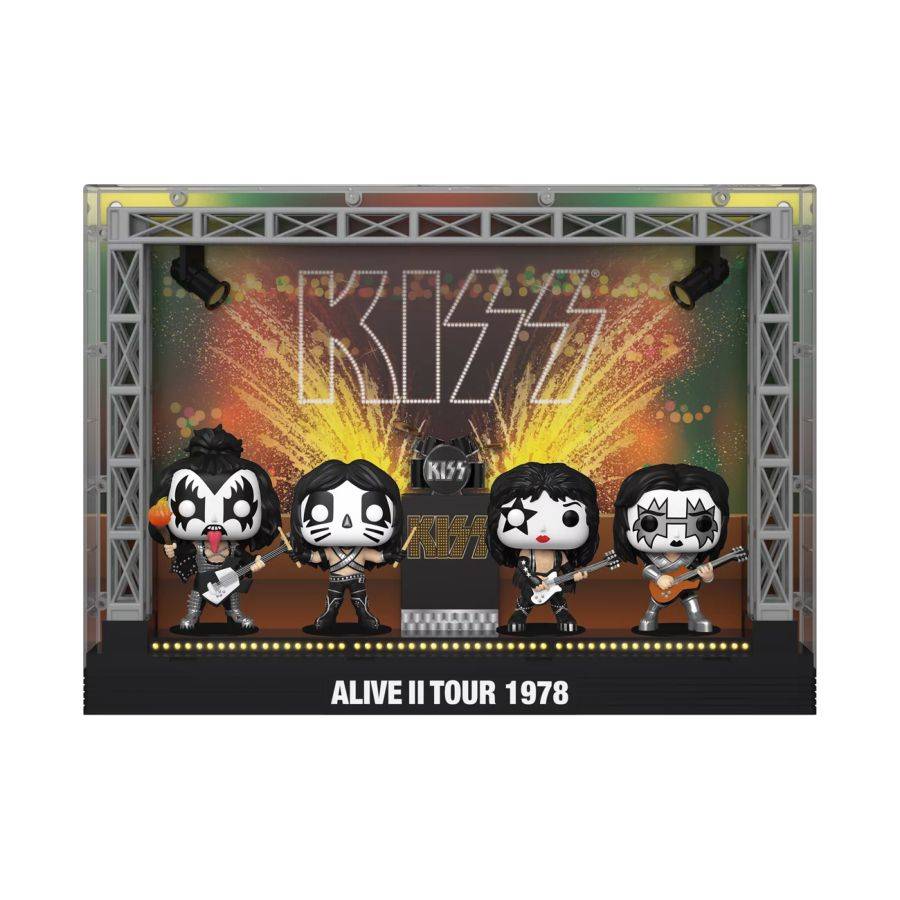 KISS - Alive II 1978 Tour US Exclusive Pop! Vinyl Moment Deluxe - Gametraders Modbury Heights