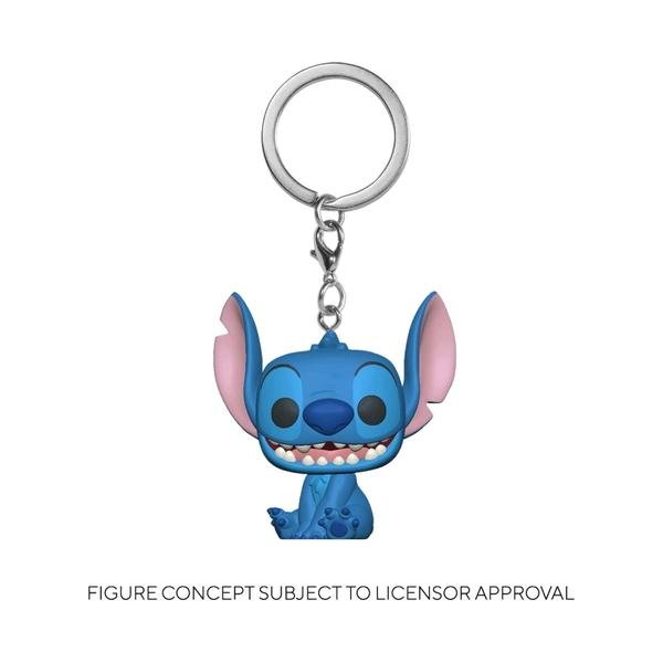 Lilo and Stitch - Stitch Pocket Pop! Vinyl Keychain - Gametraders Modbury Heights