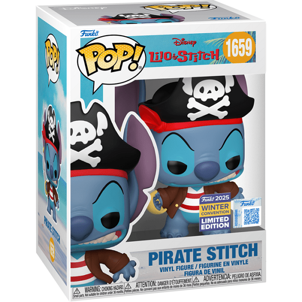 Lilo & Stitch - Pirate Stitch Pop! Vinyl - Gametraders Modbury Heights