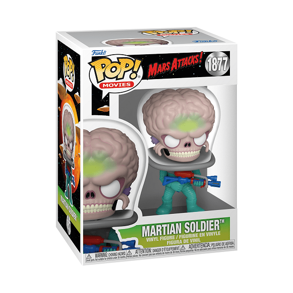 Mars Attacks - Martian Soldier Pop! Vinyl - Gametraders Modbury Heights