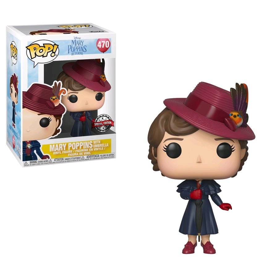 Mary Poppins Returns - Mary Poppins with Umbrella Pop! Vinyl - Gametraders Modbury Heights