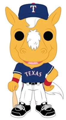 MLB - Rangers Captain Pop! Vinyl - Gametraders Modbury Heights
