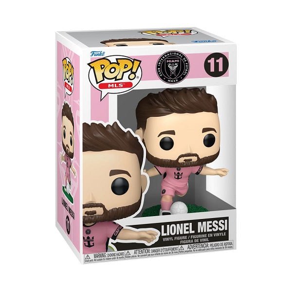 MLS: Inter Miami - Lionel Messi (Pink Kit) Pop! Vinyl - Gametraders Modbury Heights