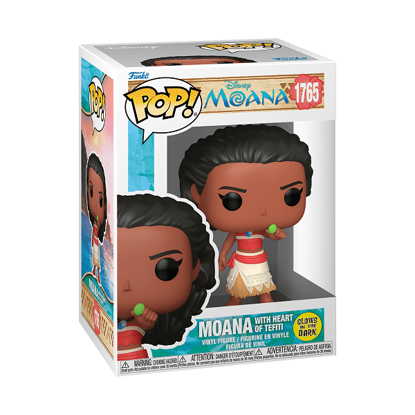 Moana - Moana w/Heart of Tefiti Glow Pop! Vinyl - Gametraders Modbury Heights