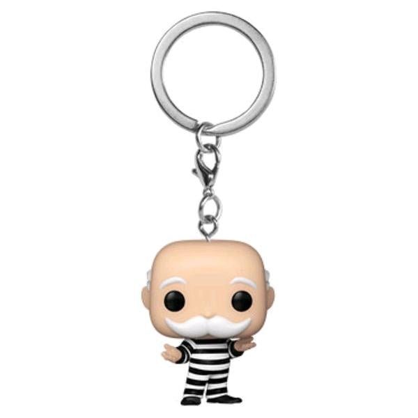 Monopoly - Criminal Uncle Pennybags Pocket Pop! Vinyl Keychain - Gametraders Modbury Heights