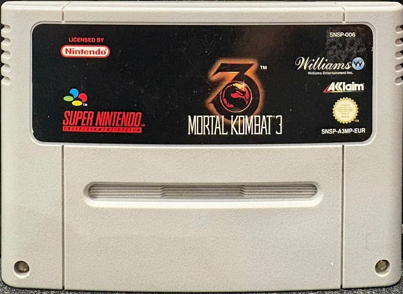Mortal Kombat 3 SNES - Gametraders Modbury Heights