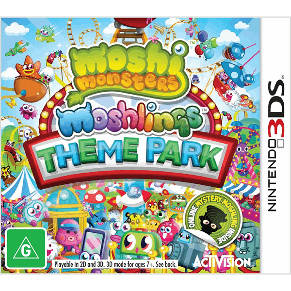 Moshi Monsters Moshlings Theme Park 3DS - Gametraders Modbury Heights