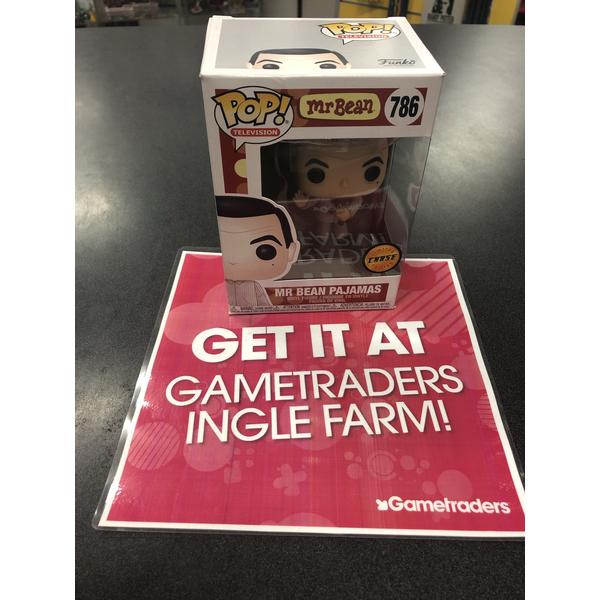 Mr Bean Pajamas CHASE Pop! Vinyl Entry Ticket - Gametraders Modbury Heights