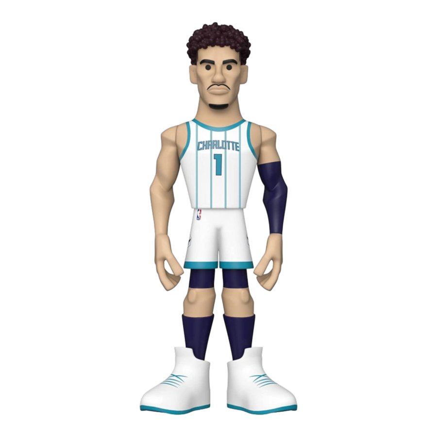 NBA: Charlotte Hornets - Lamelo Ball 12" Vinyl Gold - Gametraders Modbury Heights
