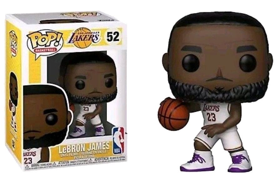NBA: Lakers - Lebron James (White Uniform) Pop! Vinyl - Gametraders Modbury Heights