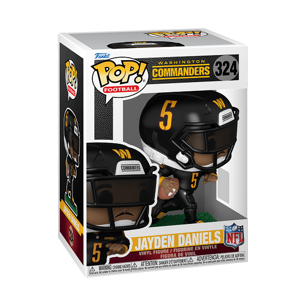 NFL: Commanders - Jayden Daniels Pop! Vinyl - Gametraders Modbury Heights