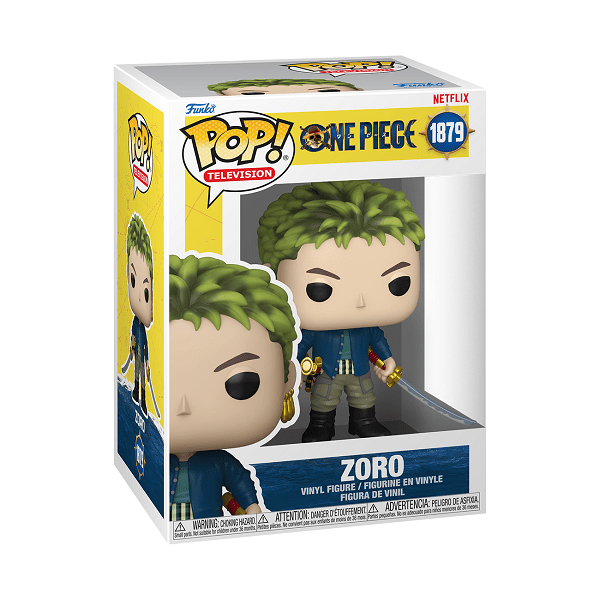 One Piece (2023) - Zoro Pop! Vinyl - Gametraders Modbury Heights