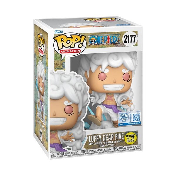 One Piece - Luffy Gear 5 US Exclusive Glow Pop! Vinyl - Gametraders Modbury Heights