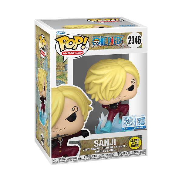 One Piece - Sanji (Ifrit Jambe) Glow Pop! Vinyl - Gametraders Modbury Heights