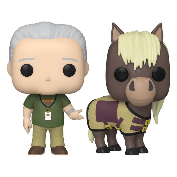 Parks & Recreation - Jerry & Lil Sebastian US Exclusive Pop! Vinyl 2 - Pack - Gametraders Modbury Heights