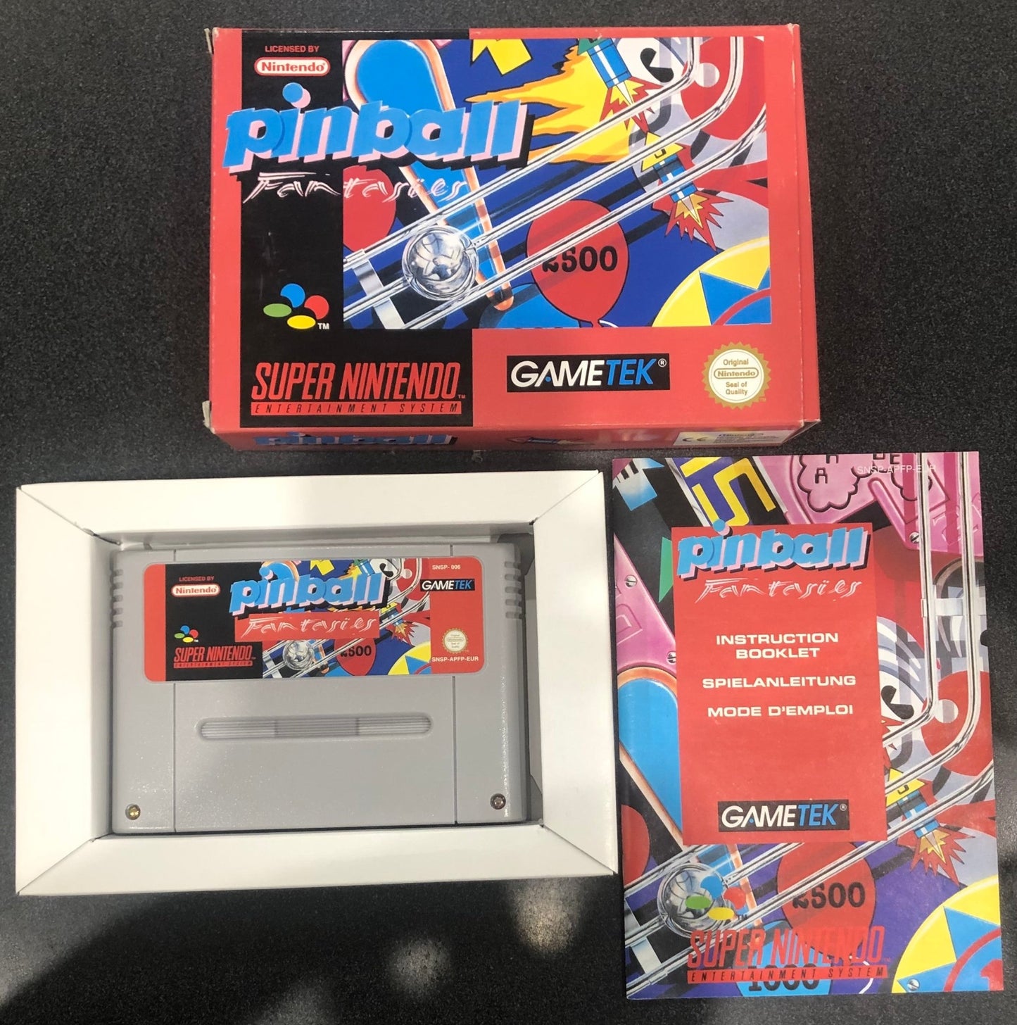 Pinball SNES Boxed - Gametraders Modbury Heights