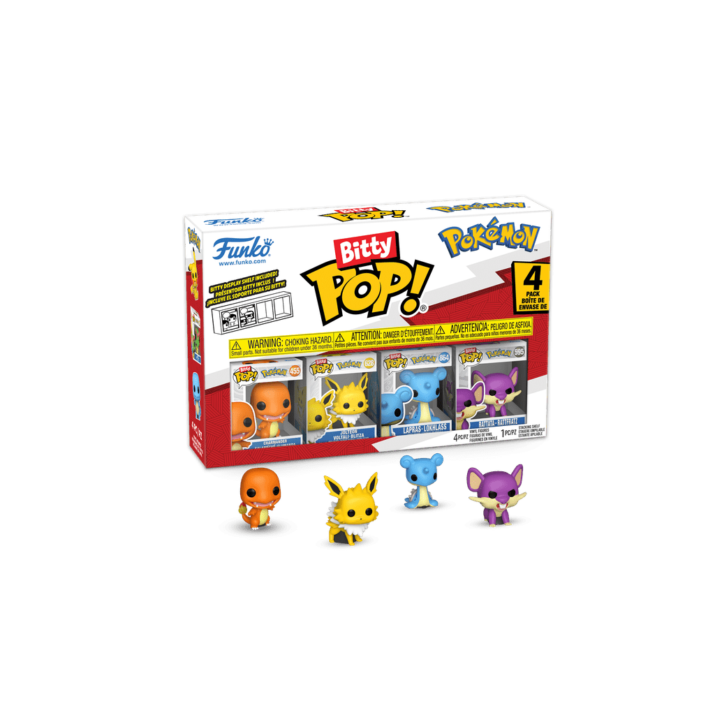 Pokemon - Charmander Bitty Pop! Vinyl 4PK - Gametraders Modbury Heights