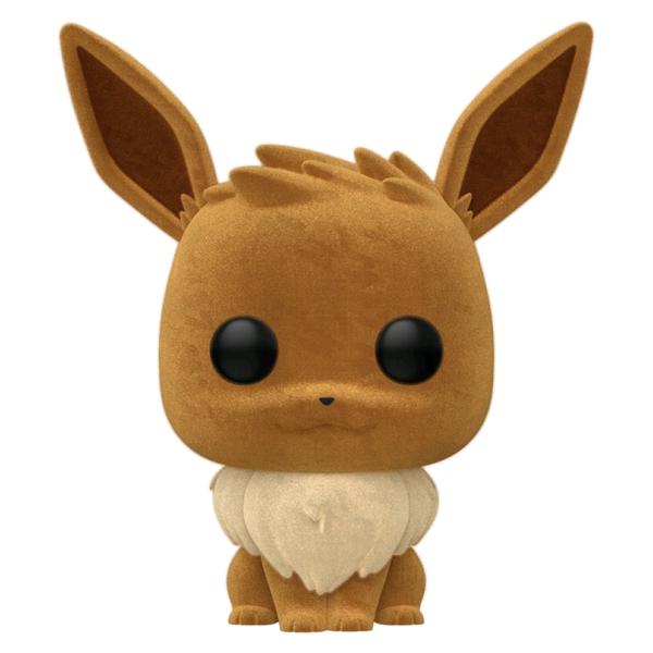 Pokemon - Eevee Flocked Pop! Vinyl WC20 - Gametraders Modbury Heights
