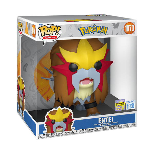Pokemon - Entei 10" SDCC 2025 EXC Pop! Vinyl - Gametraders Modbury Heights