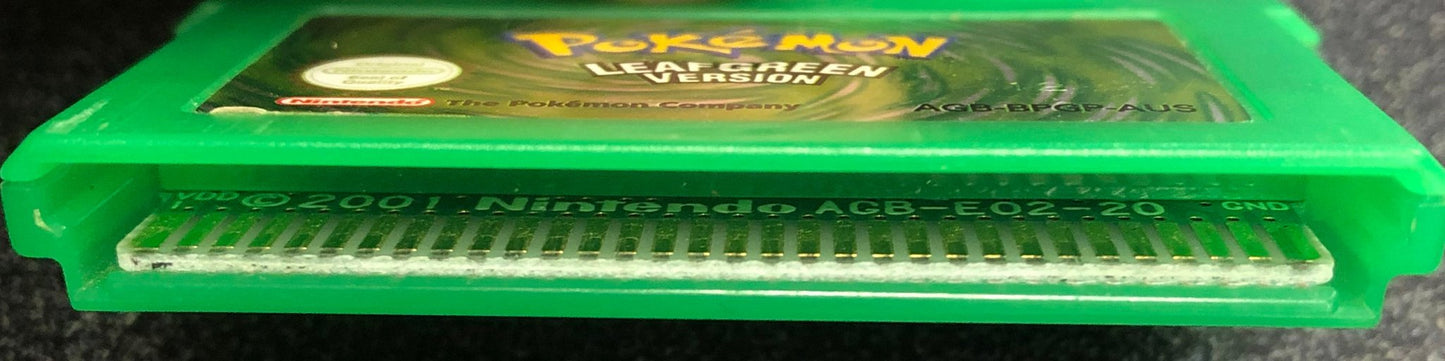 Pokemon Leaf Green Gameboy Advance Cartridge Only - Gametraders Modbury Heights