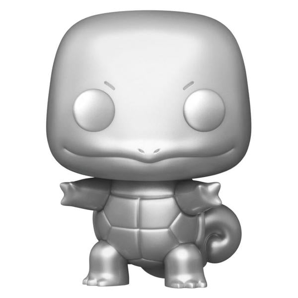 Pokemon - Squirtle Silver Metallic 25th Anniversary US Exclusive Pop! Vinyl - Gametraders Modbury Heights