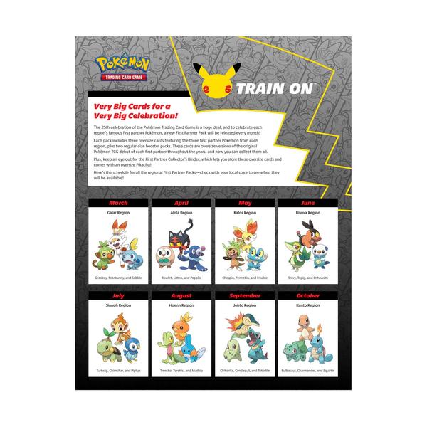 Pokemon - TCG - 25th Anniversary - First Partner Collector's Binder - Gametraders Modbury Heights