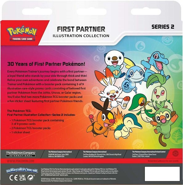 Pokemon TCG: First Partner Illustration Collection Series 2 - Gametraders Modbury Heights