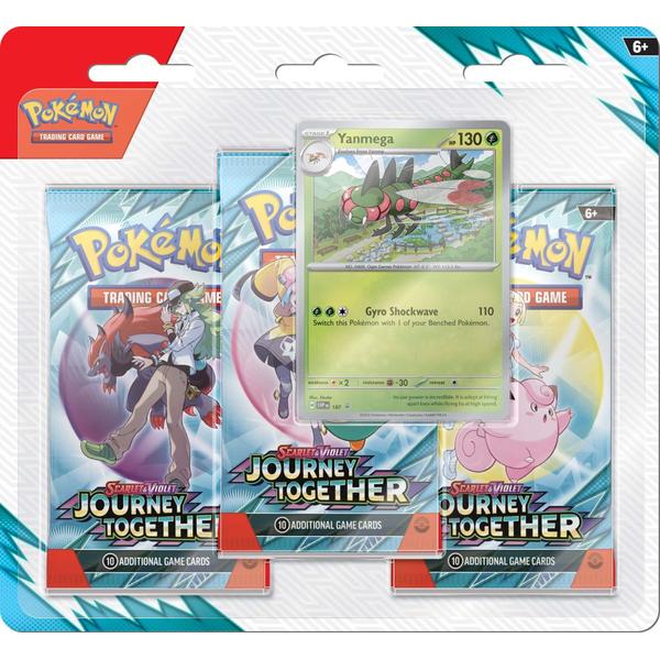 Pokemon - TCG - Journey Together Three Booster Blister - Gametraders Modbury Heights