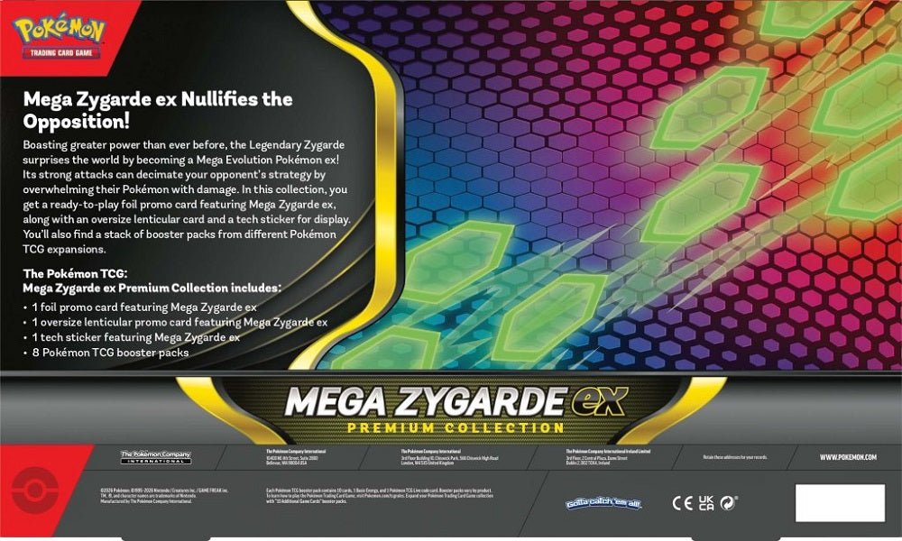 Pokemon TCG: Mega Zygarde ex Premium Collection - Gametraders Modbury Heights