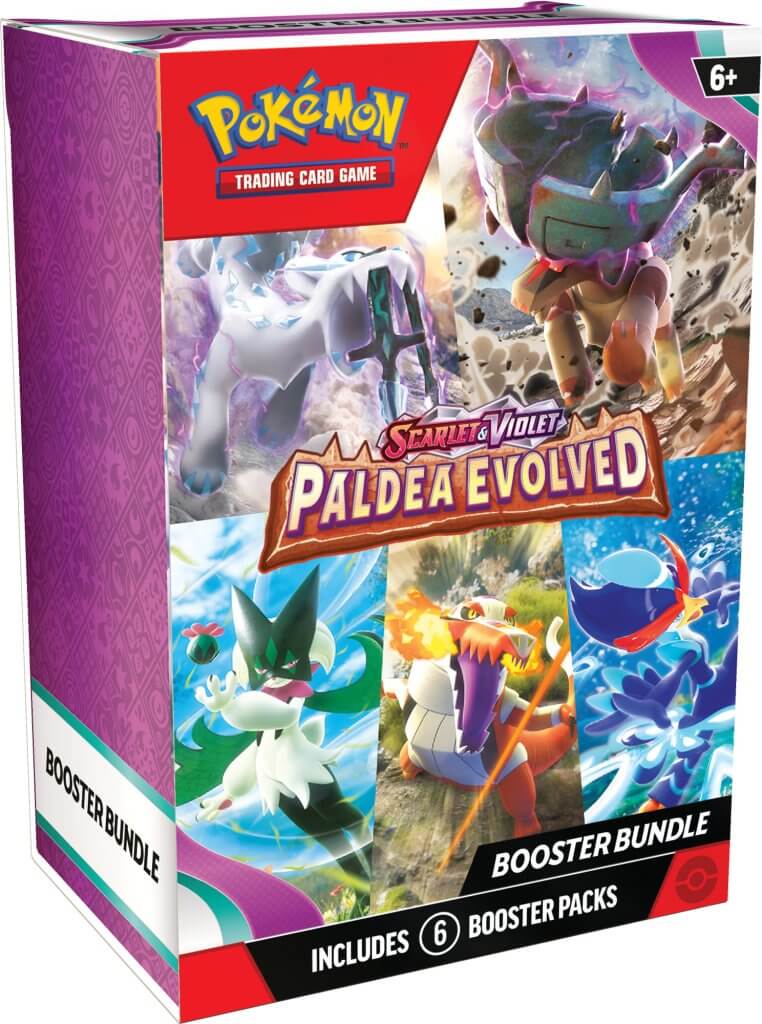 Pokemon - TCG - Scarlet & Violet 2 Paldea Evolved - Booster Bundle - Gametraders Modbury Heights