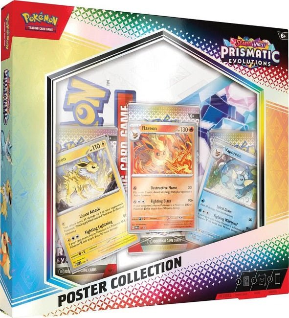 Pokemon TCG Scarlet & Violet 8.5 Prismatic Evolutions Poster Collection - Gametraders Modbury Heights