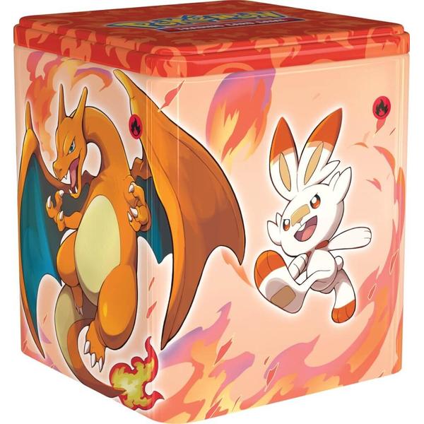 Pokemon TCG Stacking Tin Fighting/Fire/Darkness - Gametraders Modbury Heights