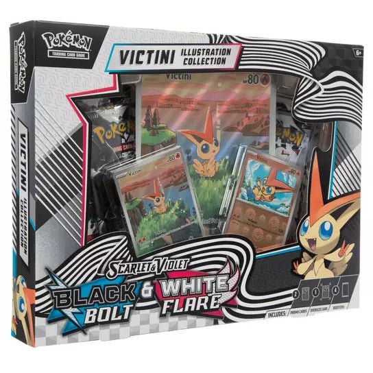 pokmon - trading card game: unova victini illustration collection SV Black Bolt & White Flare Box Otaku Origins you get an illustration rare Pokmon Trading Card Game: Unova