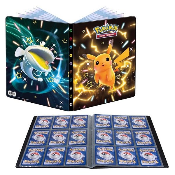 Pokemon - Ultra Pro Portfolio 9PKT Scarlet & Violet 4.5 Paldean Fates - Gametraders Modbury Heights