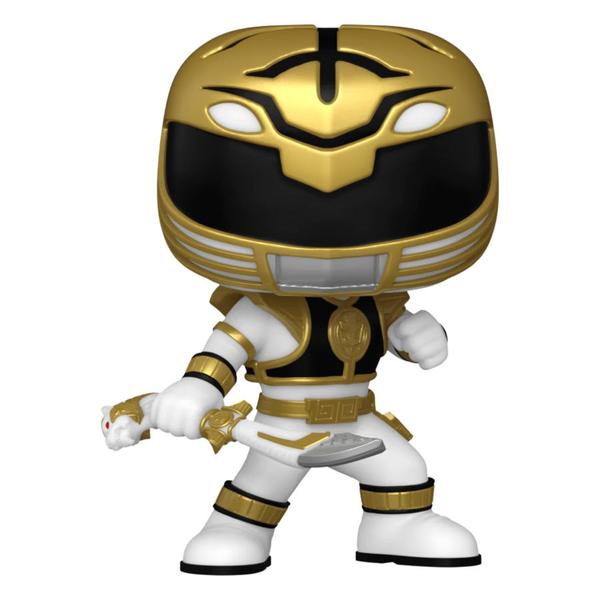 Power Rangers 30th Anniversary - White Ranger with Sword US Exclusive Pop! Vinyl - Gametraders Modbury Heights
