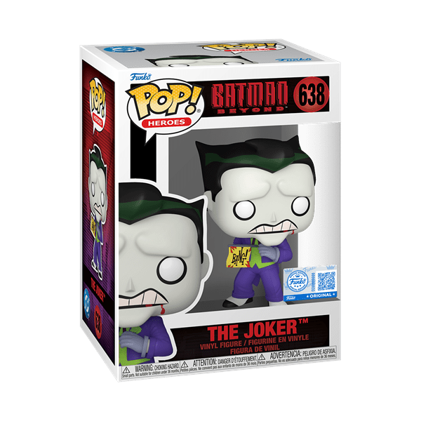 *Pre-order* Batman: The Animated Series - Joker w/Bang Flag Pop! Vinyl (ETA September) - Gametraders Modbury Heights