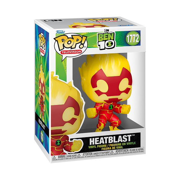 *Pre - order* Ben 10 - Heatblast Pop! Vinyl (ETA September) - Gametraders Modbury Heights