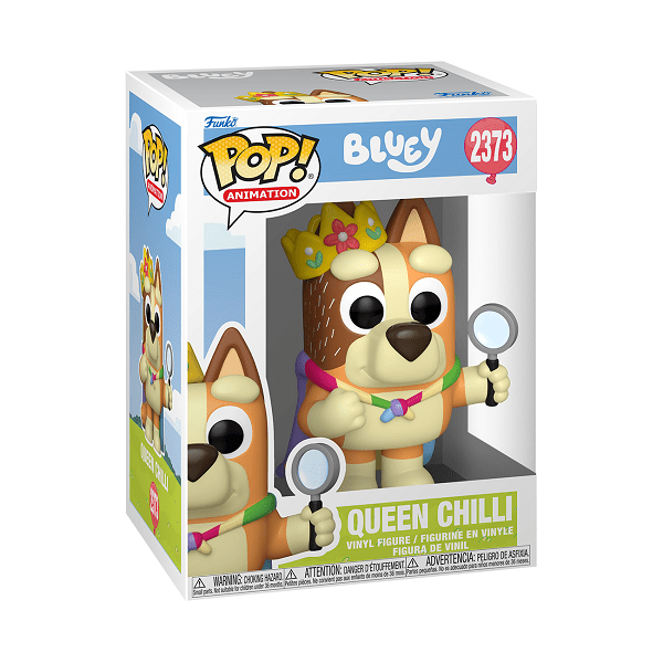 *Pre-order* Bluey - Chili w/Baby Bluey Pop! Vinyl (ETA June) - Gametraders Modbury Heights