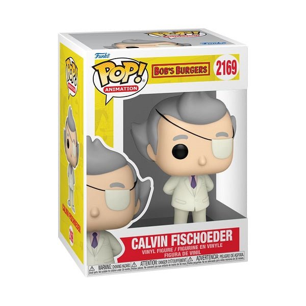 *Pre - order* Bob's Burgers - Calvin Fischo Pop! Vinyl (ETA November) - Gametraders Modbury Heights