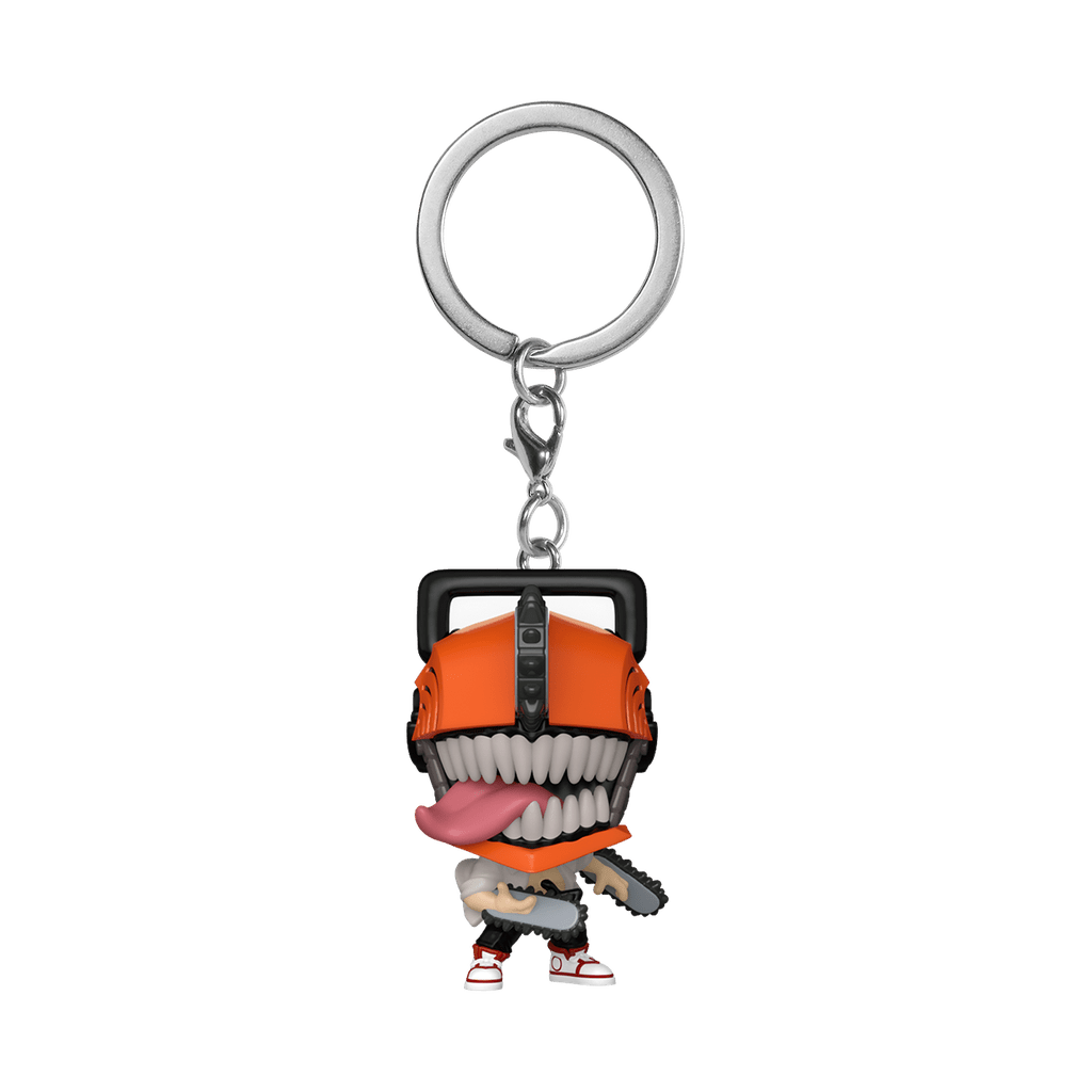 *Pre - order* Chainsaw Man - Chainsaw Man Pop! Vinyl Keychain (ETA July) - Gametraders Modbury Heights