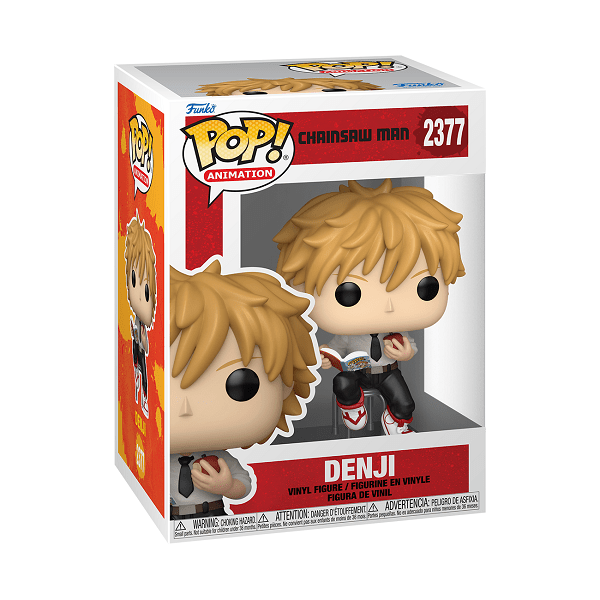 *Pre-order* Chainsaw Man - Denji Reading Pop! Vinyl (ETA June) - Gametraders Modbury Heights