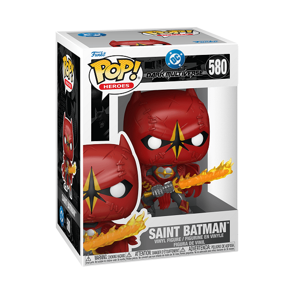 *Pre - order* DC: Dark Multiverse - Saint Batman Pop! Vinyl (ETA September) - Gametraders Modbury Heights