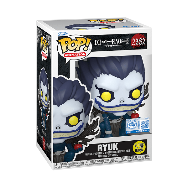 *Pre-order* Death Note - Ryuk Glow Pop! Vinyl (ETA August) - Gametraders Modbury Heights