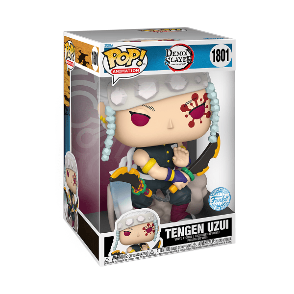 *Pre - order* Demon Slayer - Tengen Uzui 10" Pop! Vinyl (ETA March) - Gametraders Modbury Heights