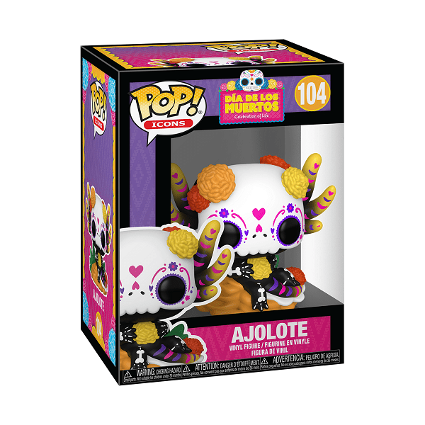 *Pre-order* Dia de Los Muertos - Axolotl Pop! Vinyl (ETA July) - Gametraders Modbury Heights