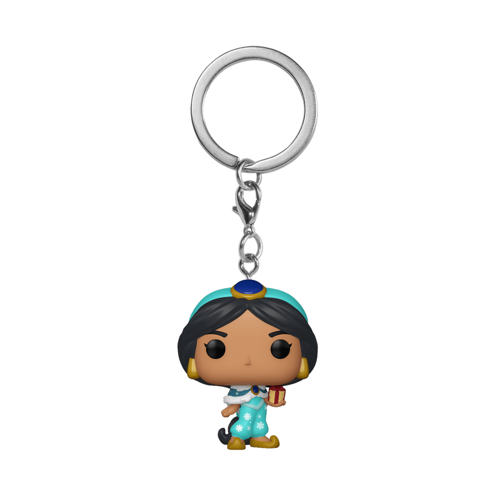 *Pre - order* Disney: Princess - Jasmine (Holiday) Pop! Vinyl Keychain (ETA August) - Gametraders Modbury Heights