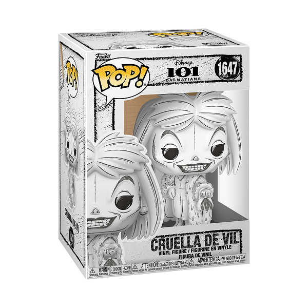 *Pre - order* Disney: Sketched - Cruella De Vil Pop! Vinyl (ETA September) - Gametraders Modbury Heights